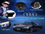 Audi Licensed 12V Kids Electric Ride-On, with Remote Control, Suspension System, Lights, Music, T3398P348313