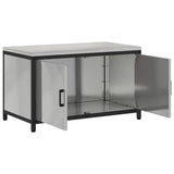 Kitchen Storage HATTEM Silver 90 x 50 x 53 cm Steel 875001