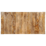 Dining Table 160x80x75 cm Solid Wood Mango 358948