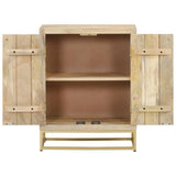 Sideboard with 2 Doors 55x30x70 cm Solid Wood Mango 352039