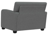 Armchair Dark Grey Fabric 42043394