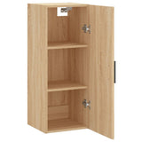 Wall Mounted Cabinet Sonoma Oak 34,5x34x90 cm 828879