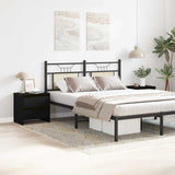 Bedside Cabinet with Drawer 2 pcs Black Oak 45 x 34 x 44.5 cm 863358