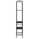 Clothes Rack Black Oak 60 x 30 x 171 cm Engineered Wood 868457