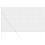 Welded Wire Fence Grey 1.6 x 25 m Steel 42005232