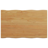 Coffee Table EKAI Black 100 x 60 x 45.5 cm Solid Pine Wood 42037019