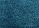 Rug OVIEDO Short Pile Turquoise 120x120 cm 375599