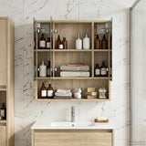 Bathroom Mirror Cabinet Sonoma Oak 60 x 14.5 x 70 cm 889185