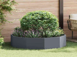 Planter Anthracite 120 x 120 x 35 cm Steel 883726
