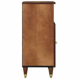 Sideboard with Shelf Brown 60 x 33 x 75 cm Solid Mango Wood 4018761