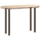 Console Table Legs 4 pcs Natural Steel 72-74 cm Steel 4012459
