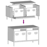 TV Cabinet Pink 68x39x43.5 cm Cold-rolled Steel 851233