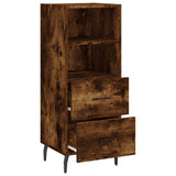 Sideboard Smoked Oak 34.5x34x90 cm Engineered Wood 828689