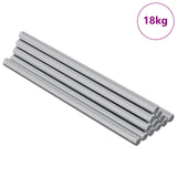 Threaded Rods 900 pcs Silver Metal 864447