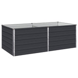 Raised Garden Bed Anthracite 160 x 80 x 55 cm cold-rolled steel 8006400