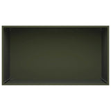 Garden Planter 2 pcs Olive Green 80 x 50 x 50 cm 8005267