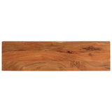 Table Top 110x40x2.5 cm Rectangular Solid Wood Acacia 370909