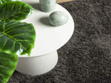 Rug ISTAN High Pile Shiny Look Anthracite 100x200 cm 375639