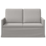 2 Seater Sofa Cloud Grey 130 x 81 x 82 cm Fabric 42041053