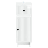 Bathroom Storage Cainet EDE High Gloss White 30 x 31 x 80 cm 895949