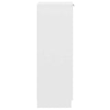 Shoe Cabinet White 30x35x100 cm Engineered Wood 811430