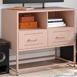 TV Cabinet Pink 68x39x60.5 cm Steel 846549