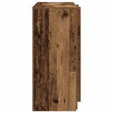 Reception Desk Old Wood 135x50x103.5 cm Engineered Wood 3324194