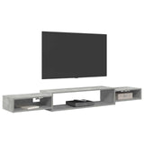 Wall-mounted TV Cabinet Wall-Mounted Concrete Grey 8006008