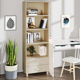 Highboard "HAMAR" Honey Brown 60x35x180 cm Solid Wood Pine 340488
