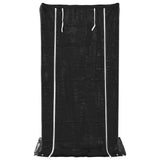 Firewood Rack with Rain Cover 100x80x200 cm Galvanised Steel 4104950