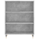 Highboard Concrete Grey 69.5x34x180 cm Engineered Wood 3200053
