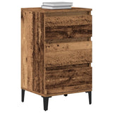ZNTS Bedside Cabinet Old Wood 40x35x70 cm Engineered Wood 863437