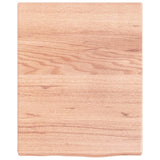 Wall Shelf Light Brown 40x50x cm Treated Solid Wood Oak 363633