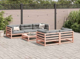 6 Piece Garden Sofa Set Solid Wood Douglas Fir 3299288