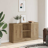 Sideboard Artisan Oak 120x30,5x70 cm Engineered Wood 856163