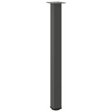 Bar Table Legs 4 pcs Anthracite 90-92 cm Steel 4012474