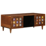 Coffee Table Brown 100 x 54 x 40 cm Solid Mango Wood 4018236