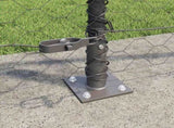 Welded Wire Fence with Concrete Base 25 x 0.8 m 3353656