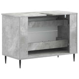 Bathroom Sink Cabinet HAARLEM Concrete Grey 82 x 41x 58.5 cm 896798