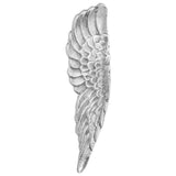 Wings Sculpture 2 pcs Silver 31 x 5 x 91 cm Aluminium 42000133
