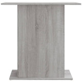 Aquarium Stand Grey Sonoma 75x36x72.5 cm Engineered Wood 833653
