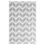 Outdoor Rug ARAKIL Grey 190x290 cm PP 316952