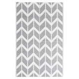 Outdoor Rug ARAKIL Grey 190x290 cm PP 316952