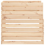 Composter 80x80x78 cm Solid Wood Pine 822187