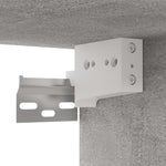 Hanging TV Cabinets 3 pcs Concrete Grey 60x30x30 cm 804522