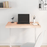 Table Top 80x60x cm Untreated Solid Wood Live Edge 363879