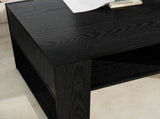 Coffee Table Black Oak 92 x 53 x 45 cm Engineered Wood 8000093