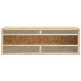 Terrarium Natural Wood Finish Engineered wood, Glass, Steel Large 170883