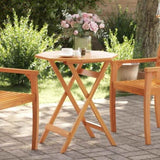 Folding Garden Table 70x75 cm Solid Wood Acacia 4004910