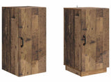 Cabinet Set 2 pcs Old Wood Engineered Wood 3416797